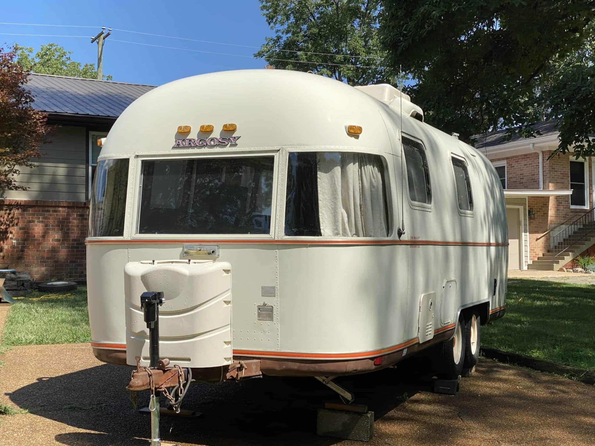 1977 Airstream 24FT Argosy Travel Trailers For Sale in Nashville Off Grid Campers For Sale Near Me