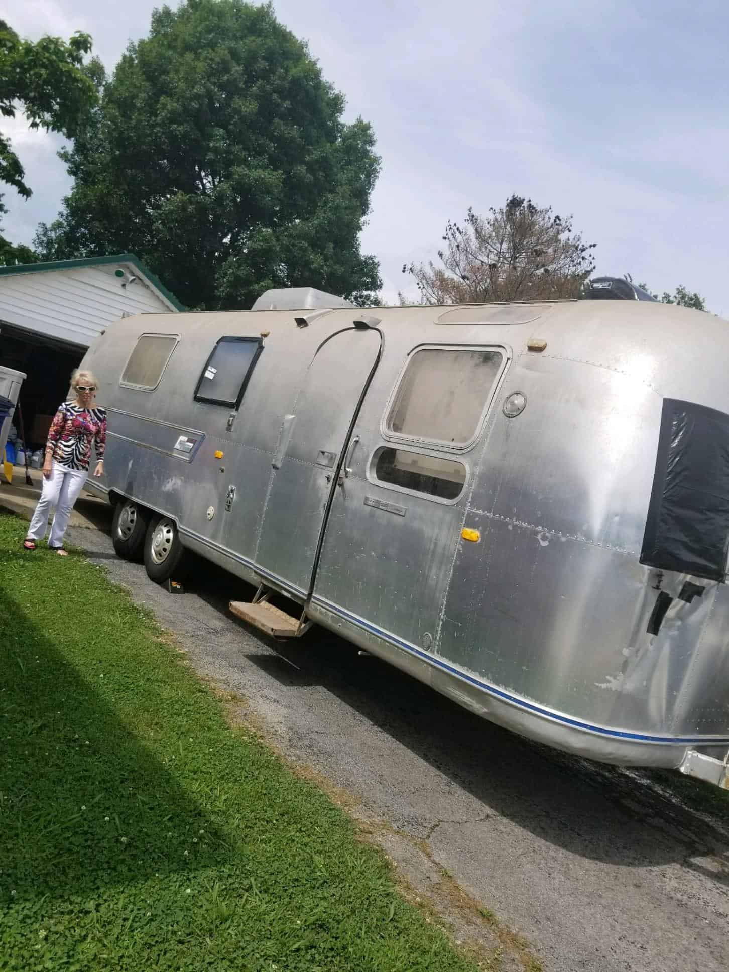 vintage airstream land yacht for sale