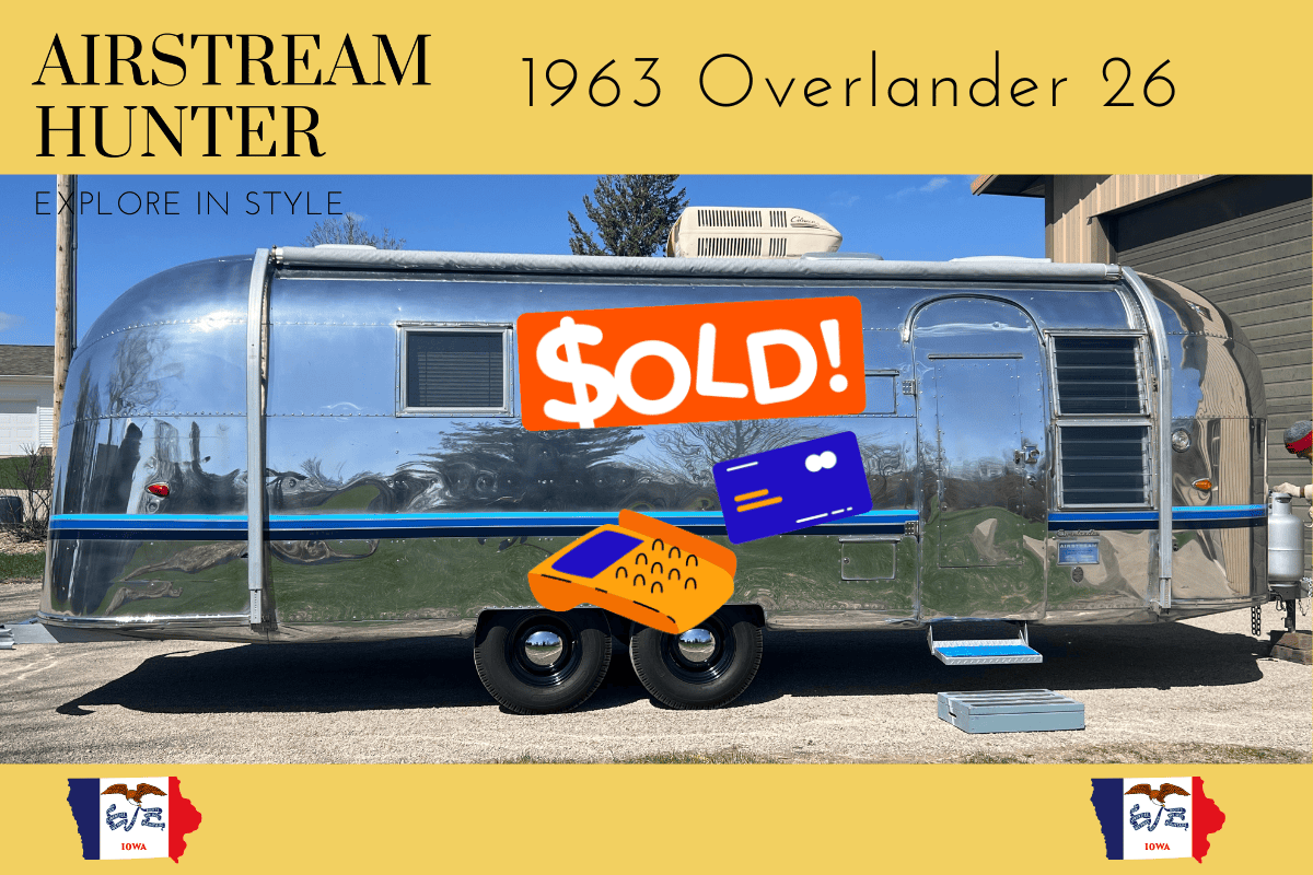 1963 26' Overlander For Sale In Luzerne, Iowa - Airstream Marketplace