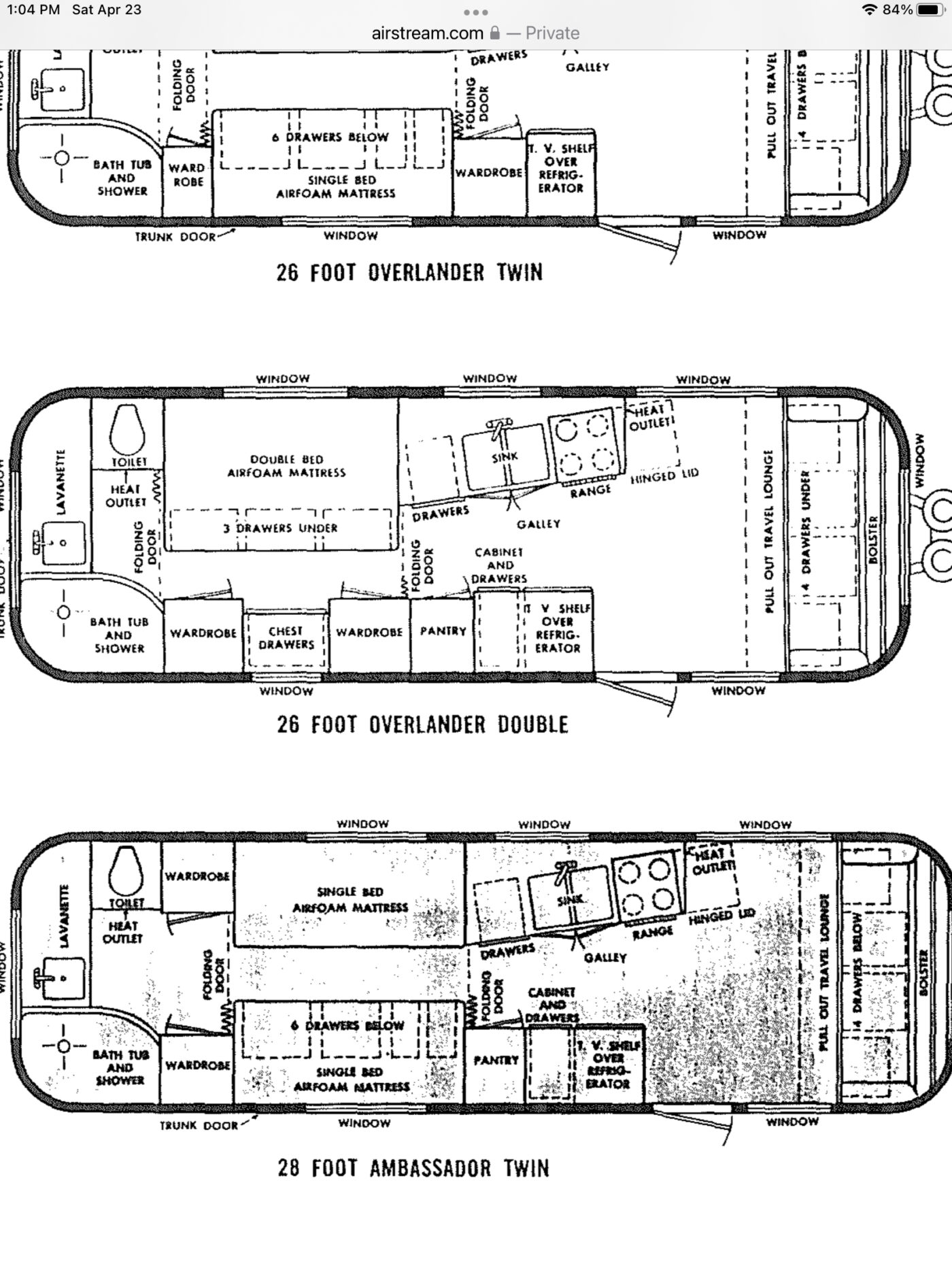 1963 26FT Overlander For Sale In Toronto, Canada - Airstream Marketplace